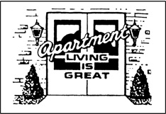 Apartment Living Cartoon